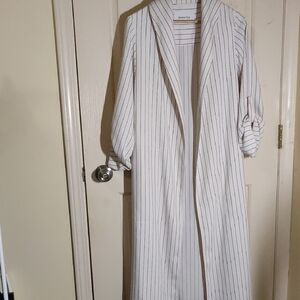 Babaton Cream and Black Striped Top